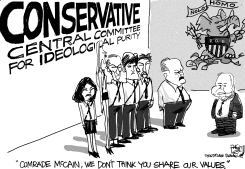 COMRADE CONSERVATIVE by Pat Bagley