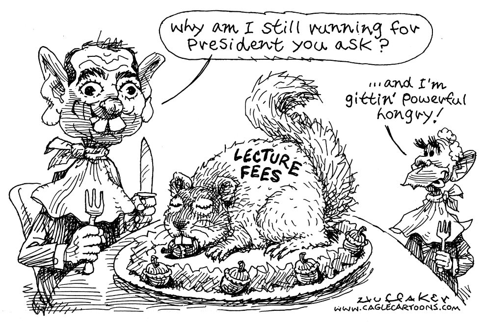 Politician Lecture Fees