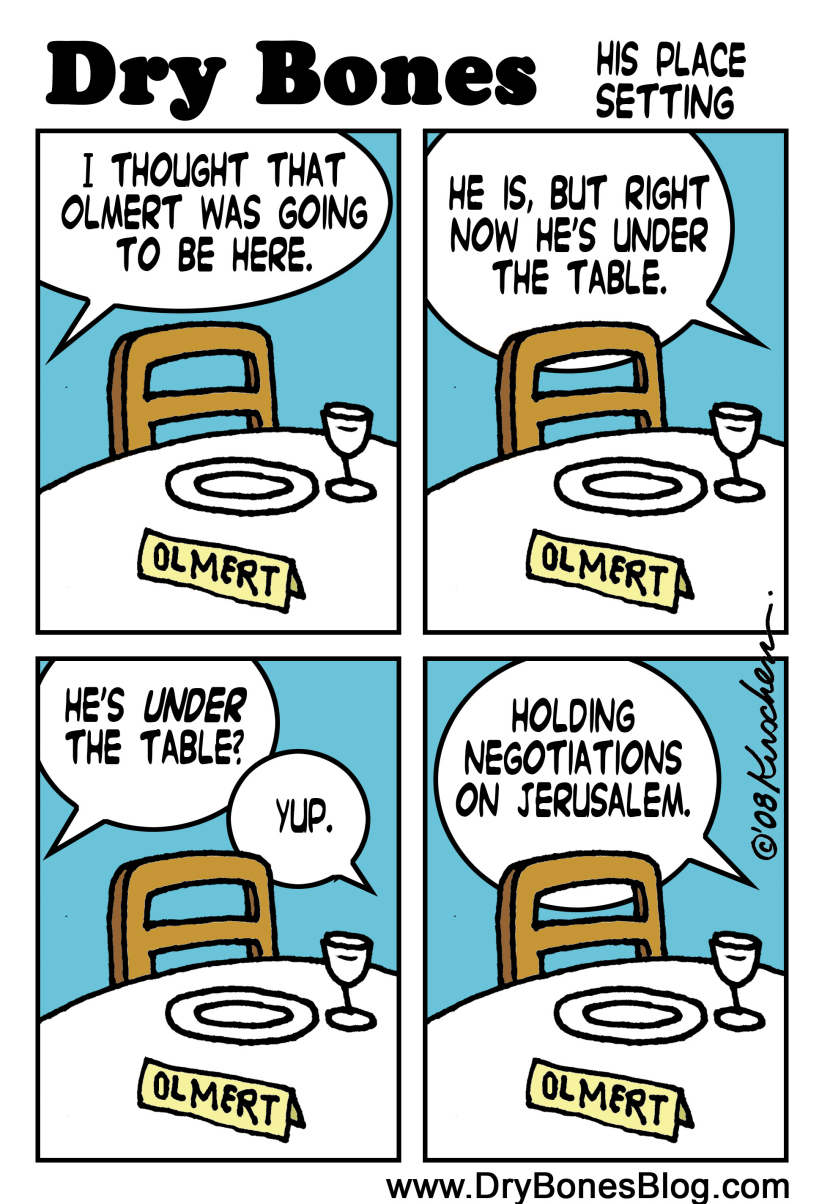Olmert at the Table