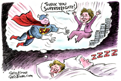 HILLARY HAS A DREAM - by Christo Komarnitski
