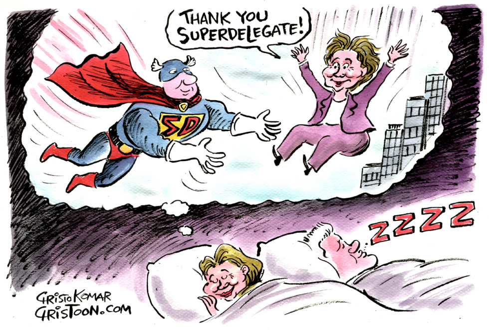 Hillary has a Dream - COLOR