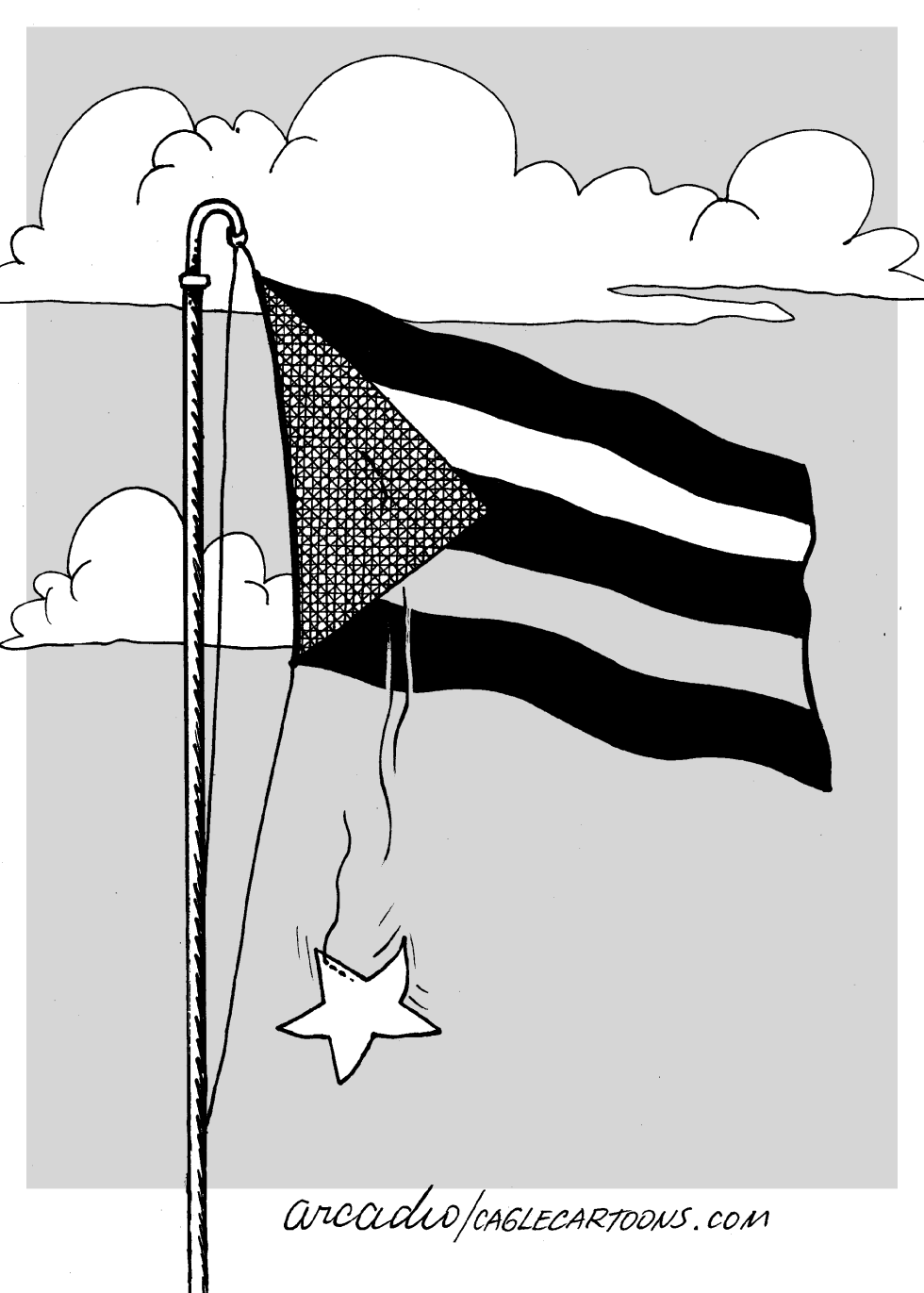 Prensa\Cae la estrella de Cuba