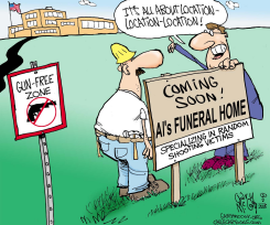 GUN-FREE DEATH ZONE  by Gary McCoy