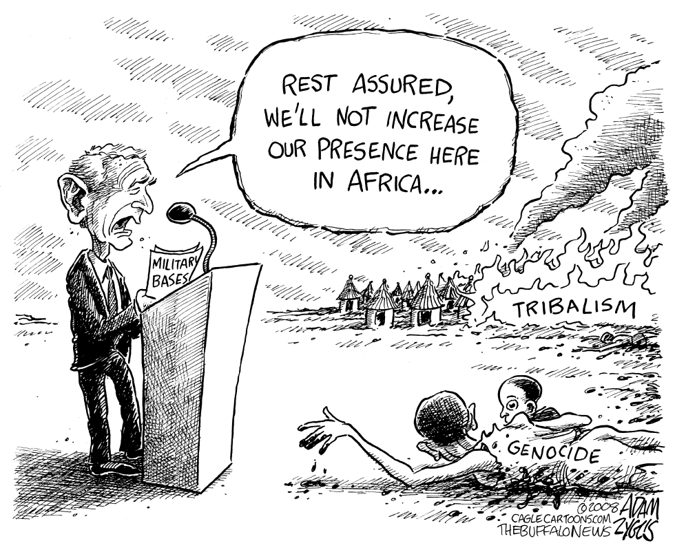 Bush in Africa