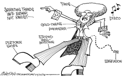 SEVENTIES TRENDS by Mike Keefe