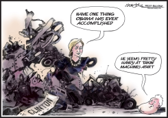 OBAMA DESTROYS CLINTON MACHINE by J.D. Crowe