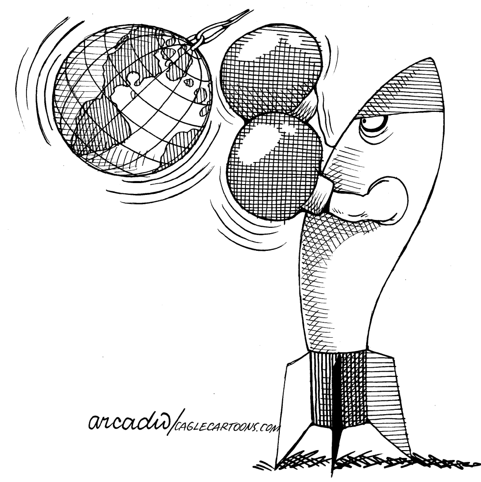 Military Punches at the World