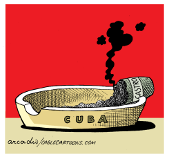 CASTRO DEAD    by Arcadio Esquivel