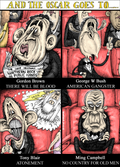 THE OSCARS FOR POLITICIANS by Brian Adcock