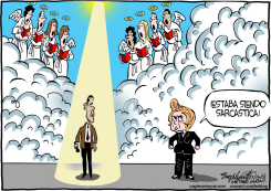 HILLARY CLINTON /  by Bob Englehart