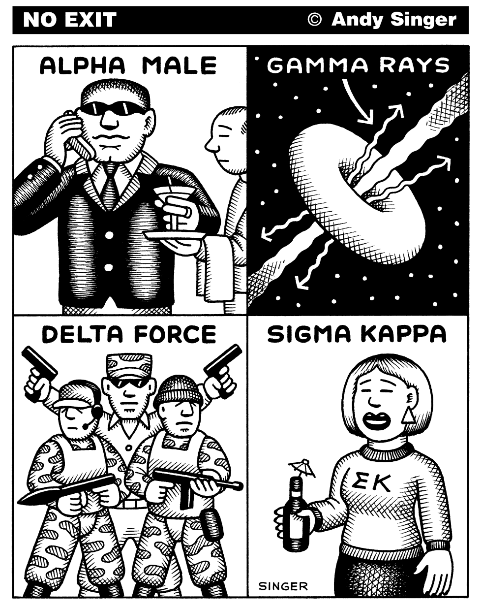 Alpha Male Gamma Ray Delta Force