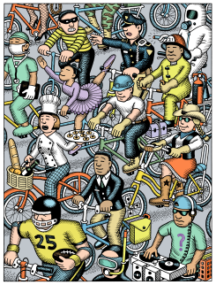 BIKE TO WORK  VERSION by Andy Singer
