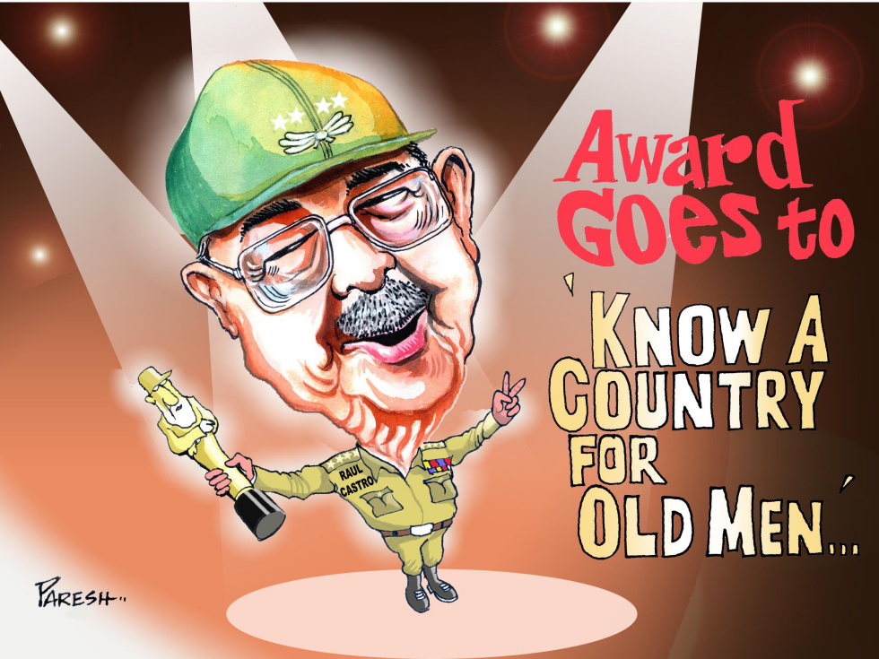 Fidel Castro award COLOUR