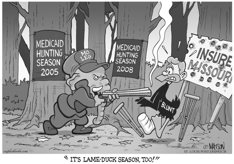Local Mo-Lame Duck Governor Blunt