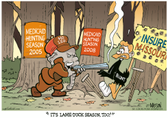 LOCAL MO-LAME DUCK GOVERNOR BLUNT by R.J. Matson