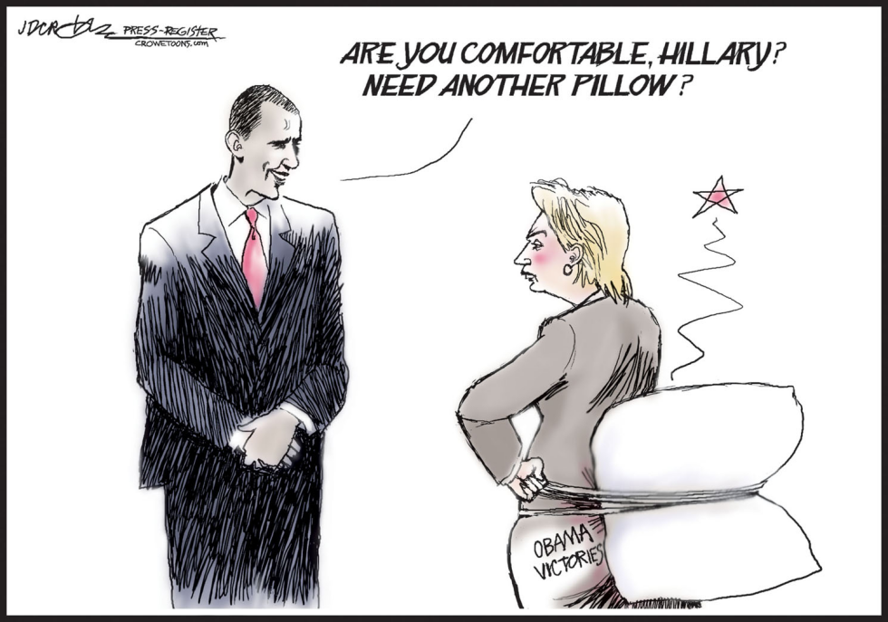 Obama Hillary Pillow talk