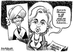OBAMAS ALL HAT by Jimmy Margulies