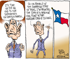 ANTI-ILLINOIS BUSH  by Gary McCoy