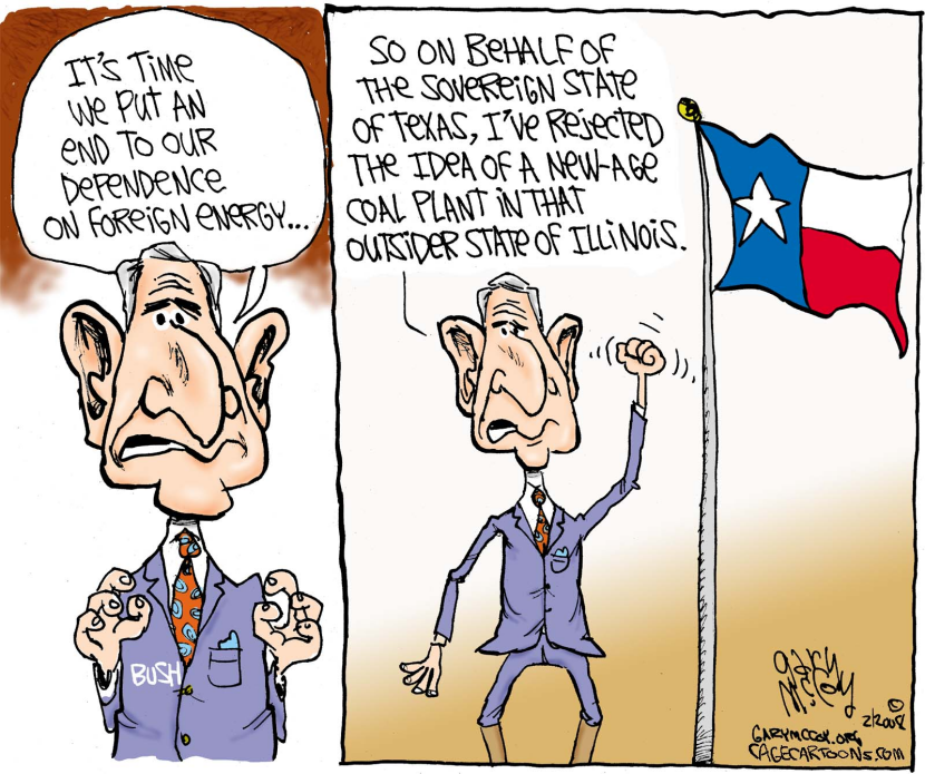 Anti-Illinois Bush COLOR