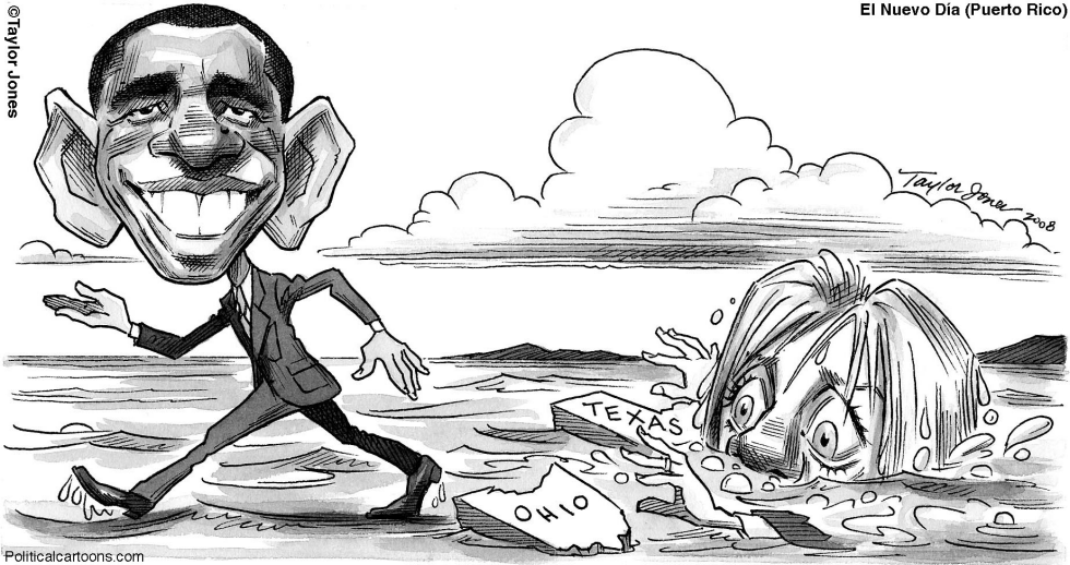 Obama walks on water