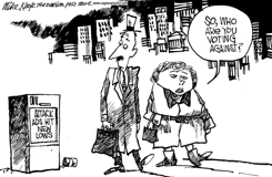 ATTACK ADS by Mike Keefe