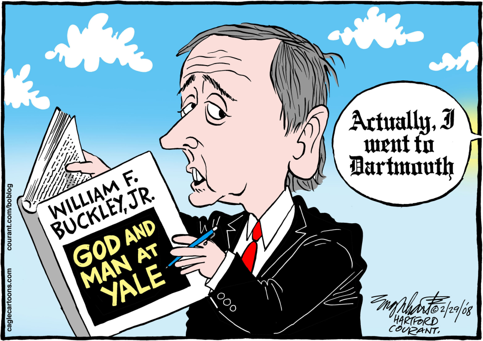 William F Buckley Jr Color