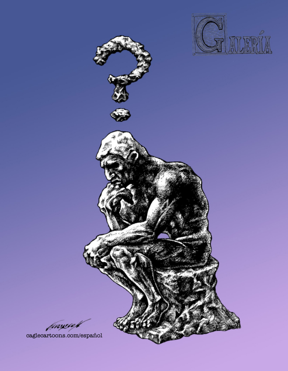  GALLERY: THE THINKER BY RODIN by Antonio Neri Licón