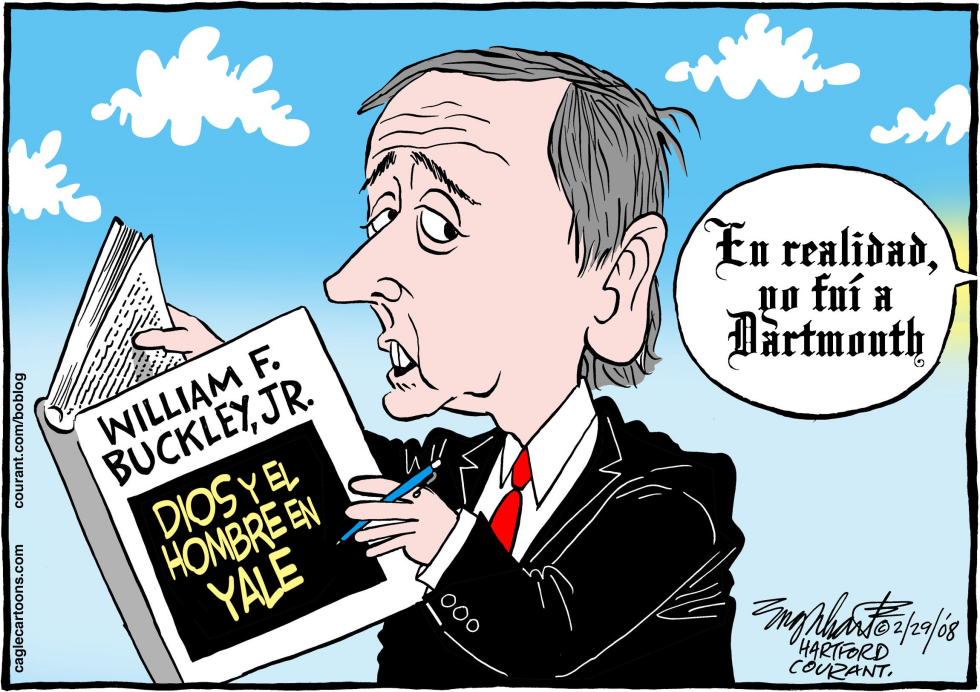 William F Buckley Jr / COLOR