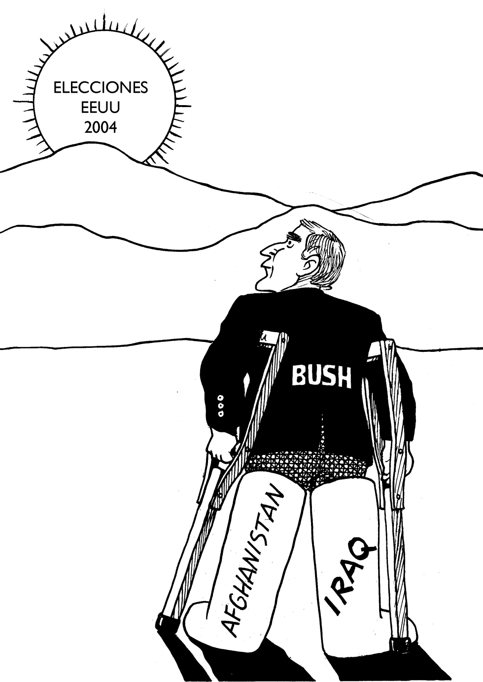 Bush en La Lucha
