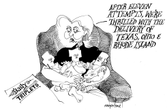 A DELIVERY FOR HILLARY by Michael McParlane
