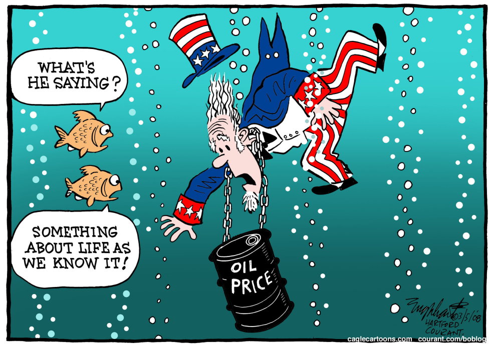  PRICE OF OIL  by Bob Englehart