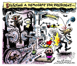 PICKING A PRESIDENT  by Sandy Huffaker