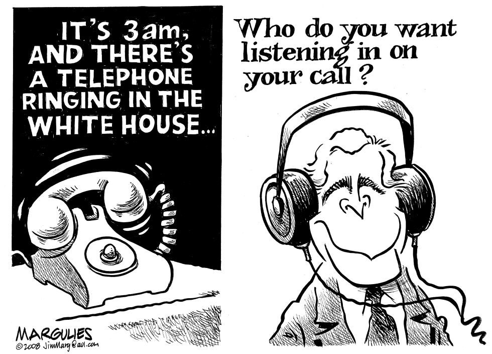 3 am White House phone ringing