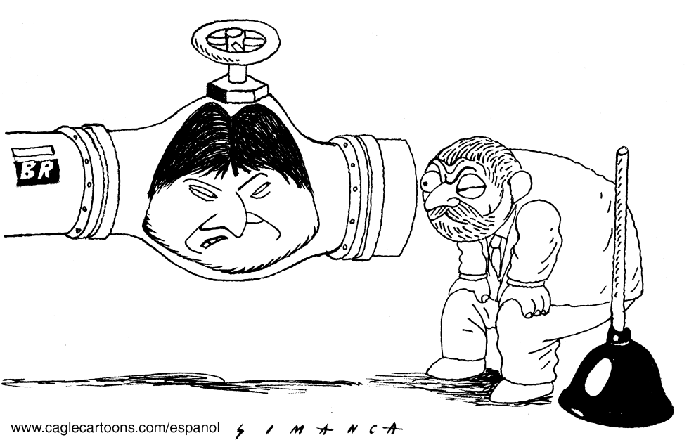 Evo, Lula da Silva, and Gas