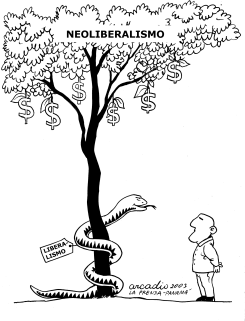 ARBOL DEL NEOLIBERALISMO by Arcadio Esquivel