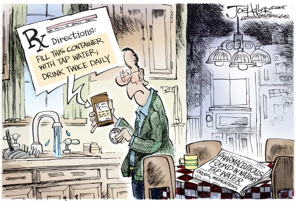 Tainted tap water