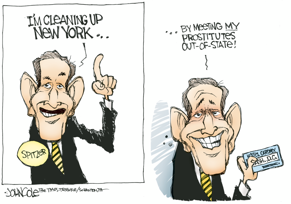 Spitzer and prostitutes