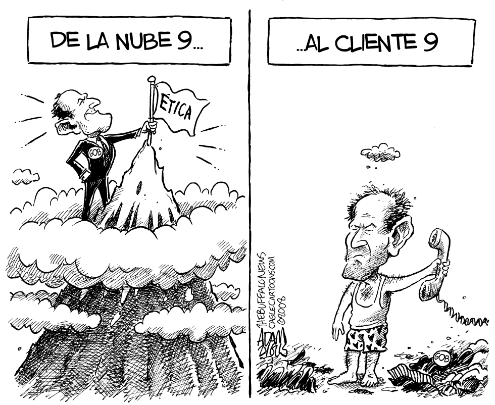 Eliot Spitzer llama a una Prostituta