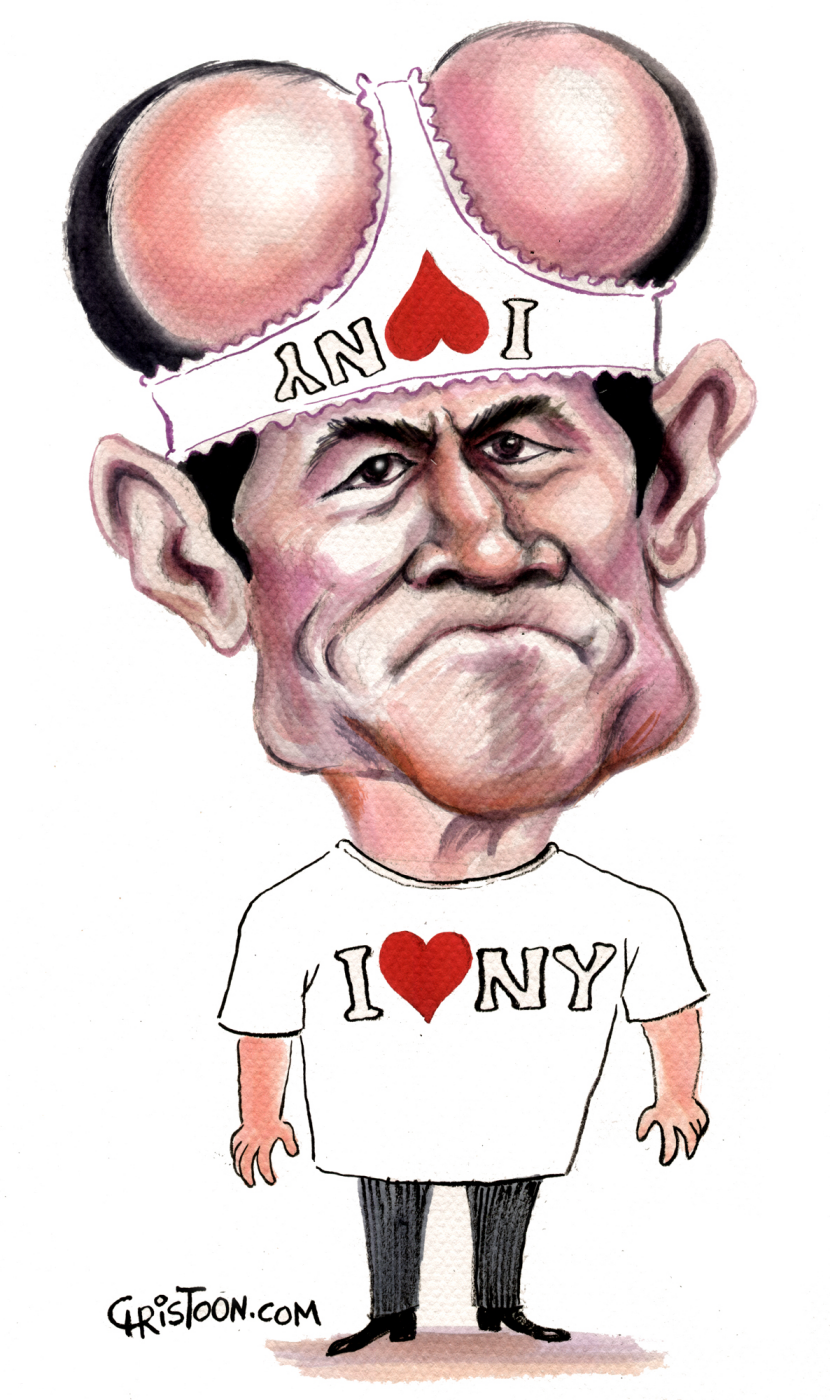 New York State Gov. Eliot Spitzer - COLOR