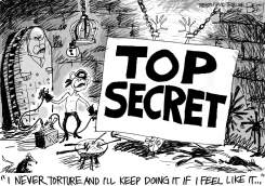 BUSH TORTURE by Pat Bagley