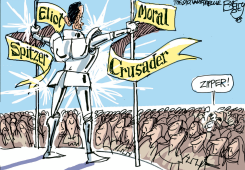 SPITZER ZIPPER by Pat Bagley