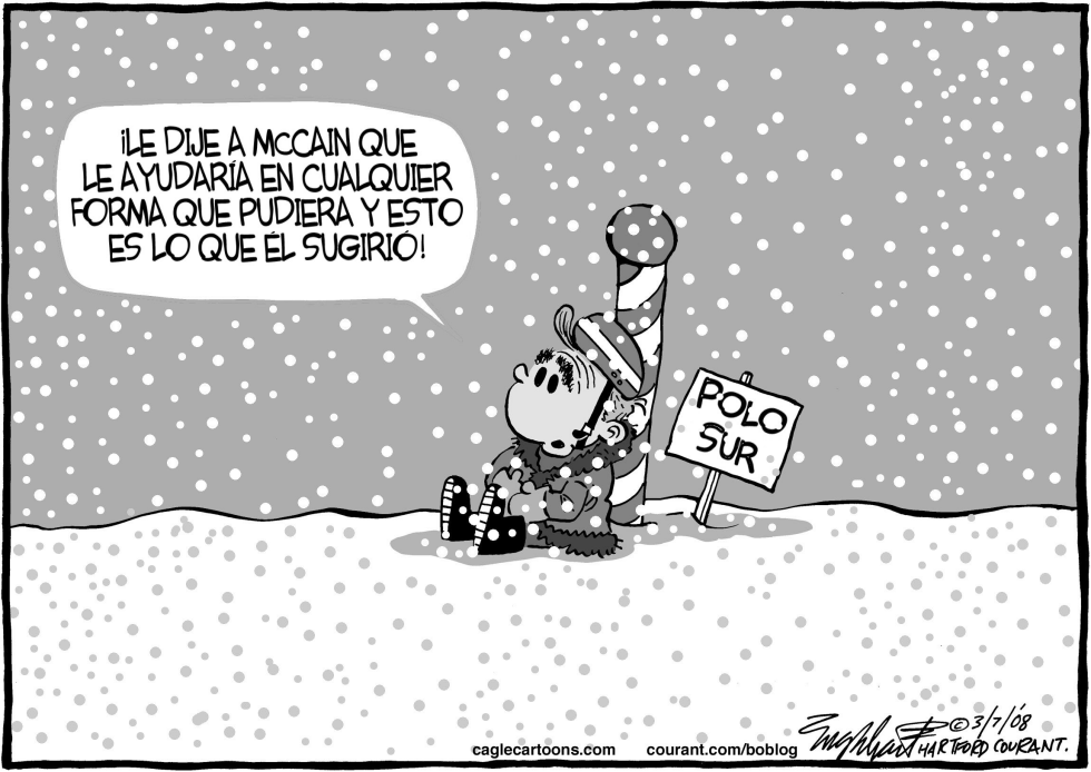 Bush ayuda a McCain