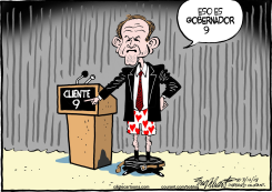 ELIOT SPITZER /  by Bob Englehart