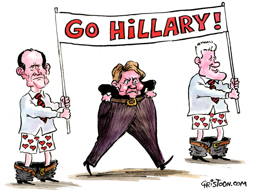 Go Hillary! - COLOR