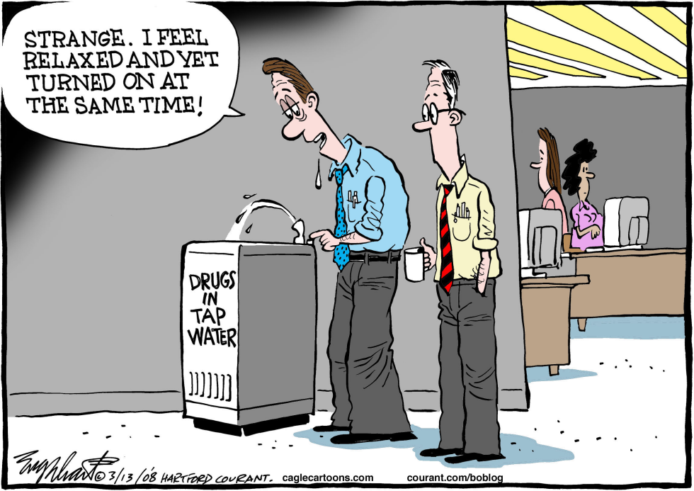 Drugs in the Tap Water Color