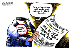 TEENAGE GIRLS STD RATE  by Jimmy Margulies