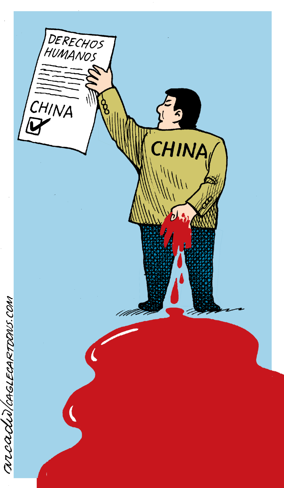China y los derechos humanos col