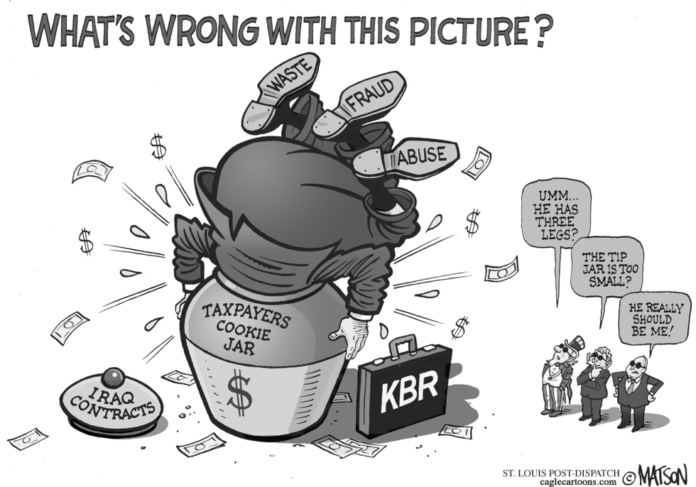 KBR Waste, Fraud and Abuse