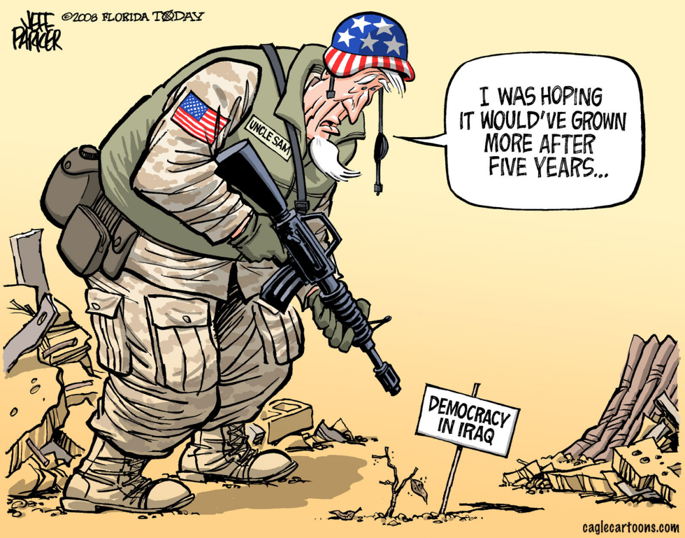  FIVE YEARS AND NO GROWTH IN IRAQ by Parker