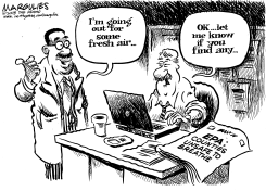 AIR UNSAFE TO BREATHE by Jimmy Margulies